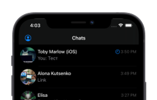 MyChat on iOS