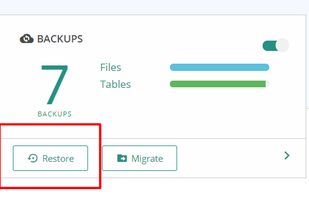 BlogVault Backup Service screenshot 1