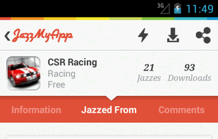 JazzMyApp screenshot 2