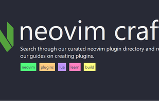neovimcraft screenshot 1