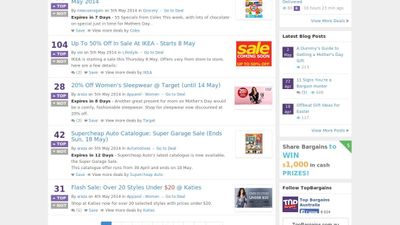 TopBargains screenshot 1