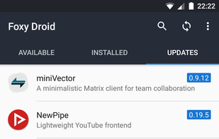 Foxy Droid screenshot 1