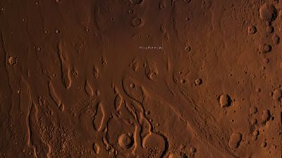 Topography around the Mars Pathfinder
