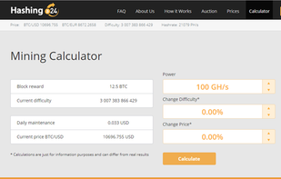 Hashing24 screenshot 1