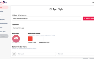 WebToApp.app screenshot 2