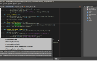 NINJA-IDE screenshot 1