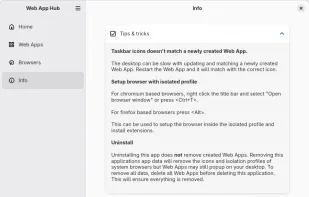 Web App Hub screenshot 3