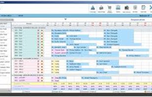 Screen shot of cloud based hotel management software