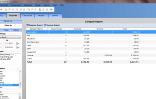 report by category