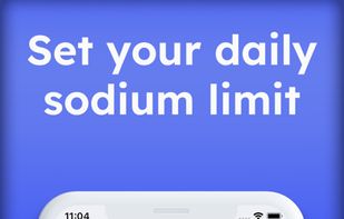 Low Sodium Intake Tracker screenshot 3