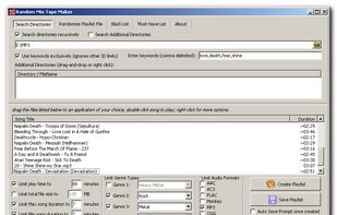 Random MixTape Maker screenshot 1
