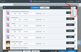 TunesFun Amazon Music Conveter screenshot 2