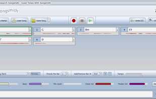 Microsoft Songsmith screenshot 2