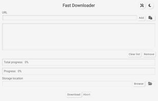 Fast Downloader screenshot 1