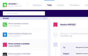 Upflow Outstanding Invoice Manager screenshot 1