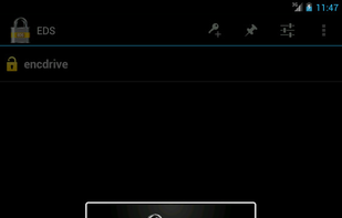 EDS (Encrypted Data Store) screenshot 3