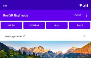 RealSR-NCNN-Android screenshot 1