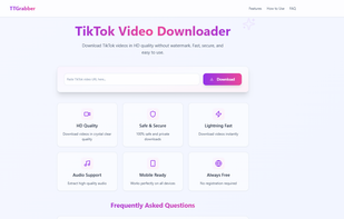 Tiktok Grabber screenshot 1