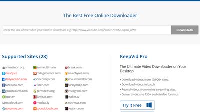 KeepVid Online Downloader
