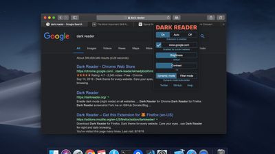 Dark Reader screenshot 1