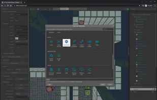 Quickly add interactive and advanced objects