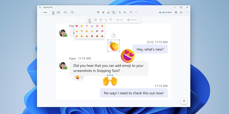 Microsoft is adding AI art creation and QR code detection to Paint and Snipping Tools image