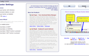 Settings of Mouse Hunter