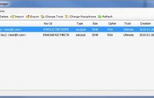 GNUPGK screenshot 1