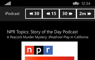iPodcast screenshot 2