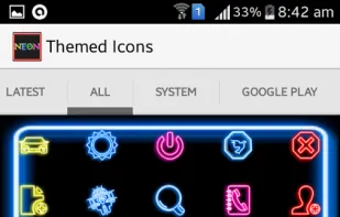 Neon Icon Pack screenshot 3