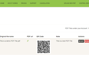 PDF to QR Code screenshot 1