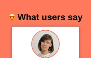 Testimonials by early users