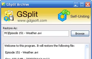 GSplit screenshot 1