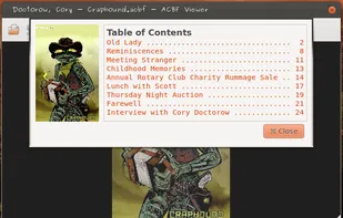 ACBF Viewer screenshot 2