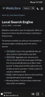 WebLibre screenshot 1