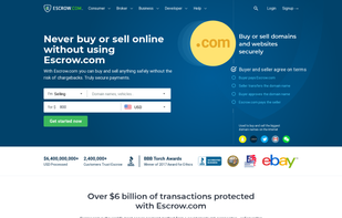 Escrow.com screenshot 1