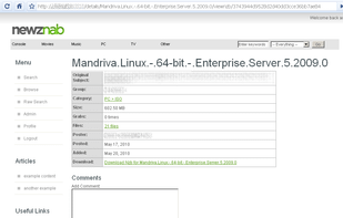 Newznab Plus screenshot 1