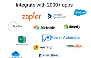 Integrations with thousands of apps