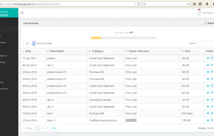 Invoice Organizer screenshot 1
