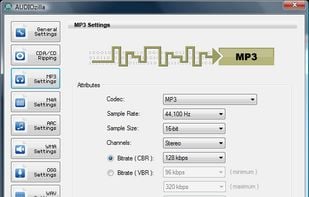 Audiozilla Audio Converter screenshot 1