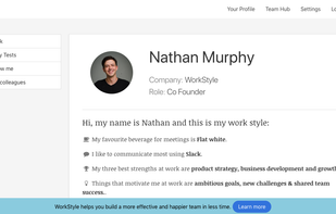 WorkStyle screenshot 1