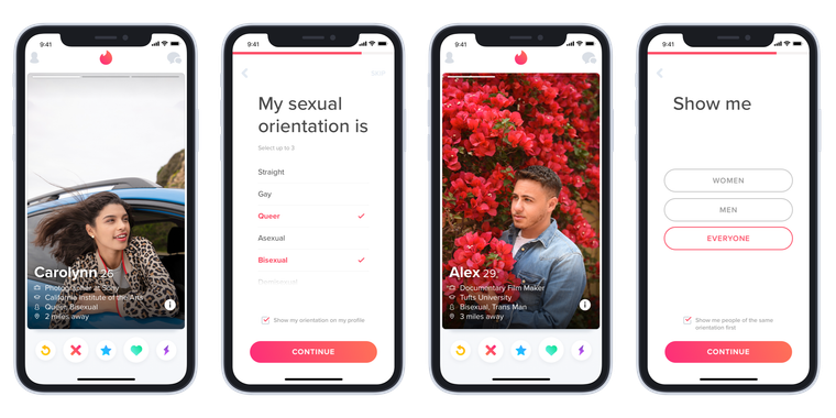 Tinder introduces expanded orientation options in partnership with GLAAD image