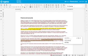 Create, edit and collaborate on documents online.