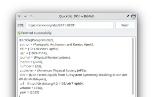 QuickBib screenshot 2