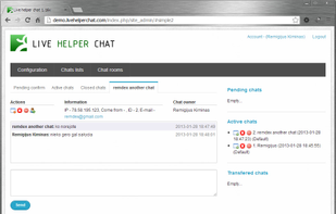 Live Helper Chat screenshot 1