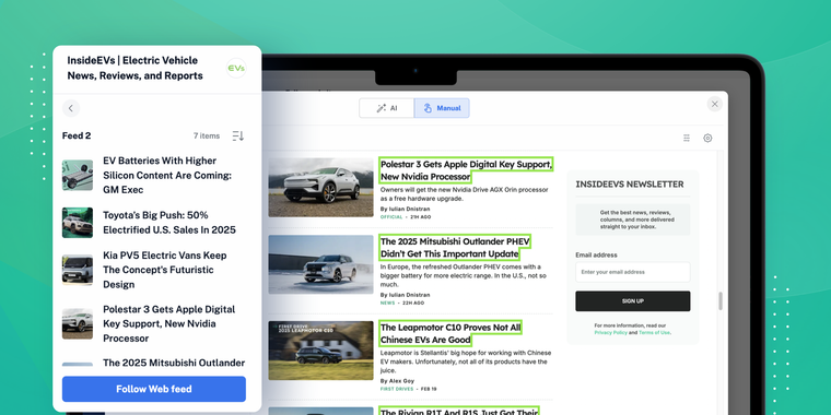 Inoreader's latest update enhances Web & Track Changes feeds for Pro users image
