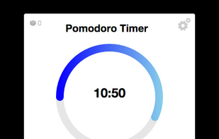 Pomodoro-timer screenshot 1