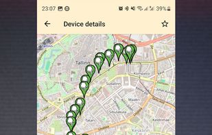 BLE Radar screenshot 2