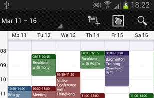 Business Calendar screenshot 3