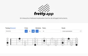 Fretty.app screenshot 1